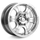 Диски КиК 8,0\R16 6*139.7 ET0 d110.1 Дарк платинум