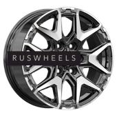 Диски КИК 7,5x18/6x139,7 ET36 D100,1 Гангут (КС1176) Алмаз черный Диски КИК 7,5x18/6x139,7 ET36 D100,1 Гангут (КС1176) Алмаз черный