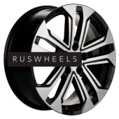 Диски Khomen Wheels 7x18/5x110 ET50 D63,3 KHW1803 (CS35/CS35 Plus) Black-FP