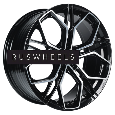 Диски INCH 8,5x20/5x120 ET45 D72,6 FA8534 Gloss Black Machined Face (ZJH) Диски INCH 8,5x20/5x120 ET45 D72,6 FA8534 Gloss Black Machined Face (ZJH)