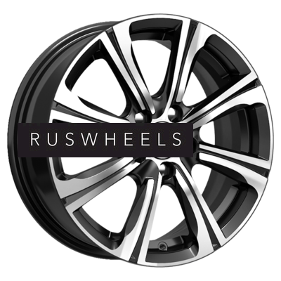 Диски iFree 6x15/4x100 ET45 D60,1 Апероль (КС862) Блэк Джек