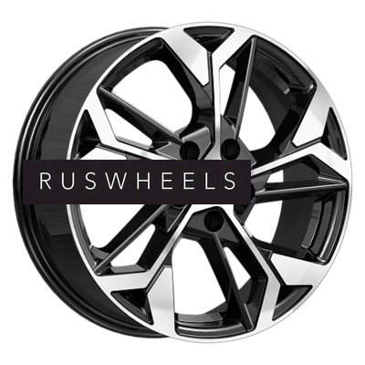 Диски КИК 6,5x17/5x114,3 ET37 D66,6 КС1062 Алмаз черный Диски КИК 6,5x17/5x114,3 ET37 D66,6 КС1062 Алмаз черный