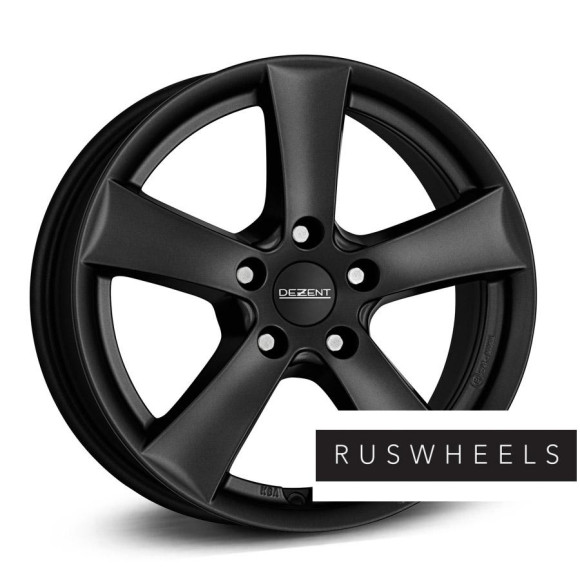 Диски Dezent R15 / 6J PCD 5x100 ЕТ 38 ЦО 57.1 TX dark