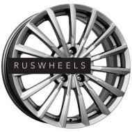 Диски КИК 7x17/5x100 ET48 D56,1 Акцент (КС562) Дарк платинум