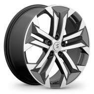 Диски СКАД Premium 7.5\R19 5*108 ET36 d65.1 Diamond gloss graphite