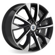 Диски КиК 7,0\R17 5*114.3 ET45 d60.1 Алмаз черный