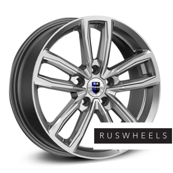 Диски КиК R17 / 6.5J PCD 5x114.3 ЕТ 38 ЦО 67.1 Каланг