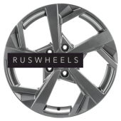 Диски Khomen Wheels 7x17/5x114,3 ET45 D60,1 KHW1712 (Changan/Geely/Lexus/Toyota) Gray (конус)
