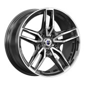 Диски КиК  Бартон (КС1110)  8,0\R17 5*120 ET30  d72,6  Алмаз черный  [82692]