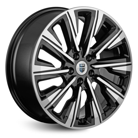 Диски КиК  Галего (КС1039)  7,5\R19 5*108 ET49  d63,35  Алмаз черный  [80262]  Fb max 750 kg