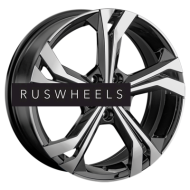 Диски Replay 7x18/5x114,3 ET35 D60,1 TY371 BKF (конус, C570)