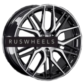 Диски LS Forged 8x18/5x108 ET45 D63,3 LS FG04 BKF (конус, C570)