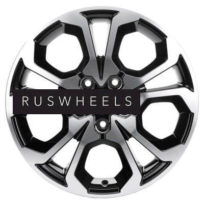 Диски Khomen Wheels 6,5x17/5x114,3 ET50 D67,1 KHW1711 (Ceed) Black-FP Диски Khomen Wheels 6,5x17/5x114,3 ET50 D67,1 KHW1711 (Ceed) Black-FP