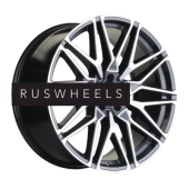 Диски Khomen Wheels 9,5x21/5x112 ET30 D66,6 KHW2103 (X5/X6/X7 доп.) Gray-FP