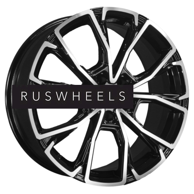 Диски Khomen Wheels 7,5x19/5x108 ET38 D60,1 KHW1907 (Jetour X70/X90 Plus) Black-FP