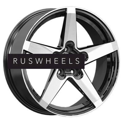 Диски iFree 6,5x17/5x114,3 ET37 D66,6 Токен (КС1127) Блэк Джек