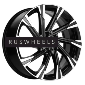 Диски Khomen Wheels 7,5x19/5x108 ET47 D60,1 KHW1901 (Chery Tiggo 8) Black-FP