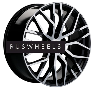 Диски Khomen Wheels 8,5x20/5x108 ET46 D63,4 KHW2005 (Tugella) Black-FP