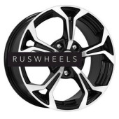 Диски iFree 6,5x15/5x100 ET38 D67,1 Эрнесто (КС484) Блэк Джек