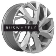Диски Khomen Wheels 5,5x14/4x98 ET35 D58,5 KHW1402 F-Silver-FP