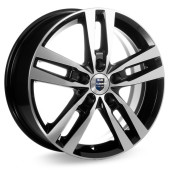 Диски КиК 6.5\R16 5*114.3 ET38 d67.1 Алмаз черный SK Диски КиК 6.5\R16 5*114.3 ET38 d67.1 Алмаз черный SK