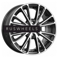 Диски K&K 6x15/4x100 ET45 D67,1 Меандр (КС888) Алмаз черный SK