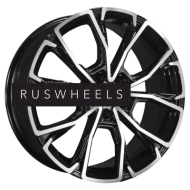 Диски Khomen Wheels 7,5x19/5x114,3 ET45 D66,1 KHW1907 (Nissan X-Trail) Black-FP