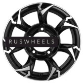 Диски Khomen Wheels 5,5x15/5x139,7 ET5 D98,5 KHW1505 (Lada NIVA 4x4) Black-FP