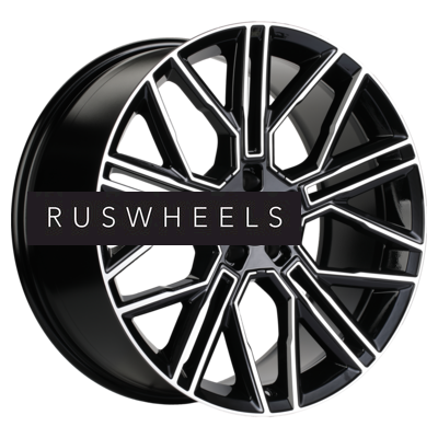 Диски Khomen Wheels 9,5x21/5x114,3 ET30 D66,1 KHW2101 (Infiniti) Black-FP