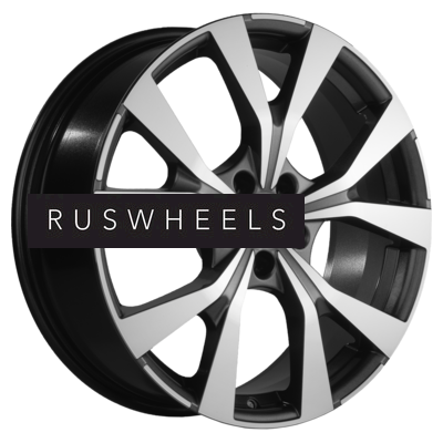 Диски Khomen Wheels 7x19/5x114,3 ET45 D60,1 KHW1906 (Changan CS85 Coupe) Gray-FP