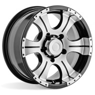 Диски КиК 8,0\R16 6*139.7 ET0 d110.1 Алмаз черный