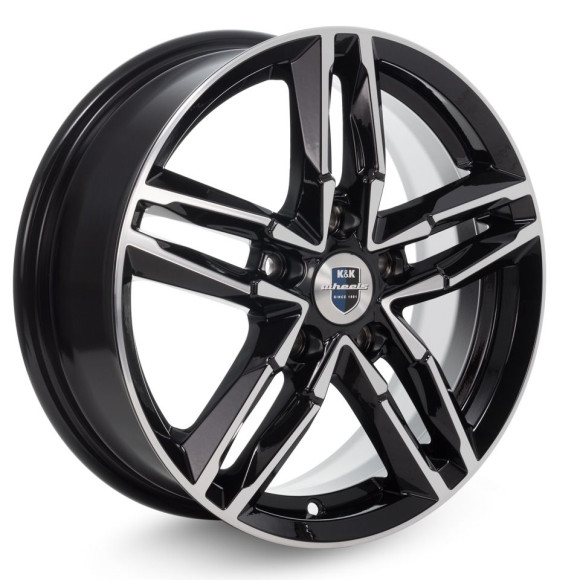 Диски КиК 6,0\R16 5*108 ET45 d67.1 алмаз чёрный Диски КиК 6,0\R16 5*108 ET45 d67.1 алмаз чёрный