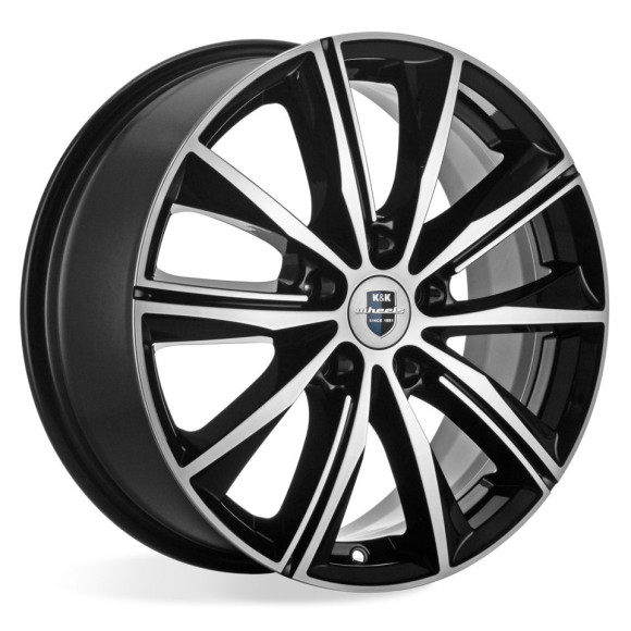 Диски КиК  Арнар (КС896)  7,0\R17 5*108 ET50  d63,35  Алмаз черный  [75590]