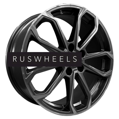 Диски Khomen Wheels 7x18/5x114,3 ET53 D54,1 KHW1816 (Geely Coolray) Gray-FP