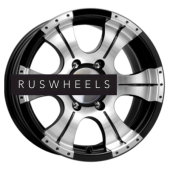 Диски КИК 8x16/6x139,7 ET20 D108,5 Байконур (КС465М) Алмаз черный Диски КИК 8x16/6x139,7 ET20 D108,5 Байконур (КС465М) Алмаз черный