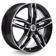 Диски КиК 6,0\R16 5*110 ET45 d67.1 Алмаз черный