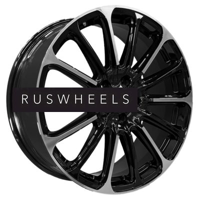 Диски Khomen Wheels 7,5x19/5x108 ET36 D65,1 KHW1910 (Exeed VX/TXL/LX) Black-FP