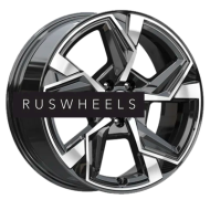 Диски КИК 7,5x18/5x108 ET42 D65,1 Кайан (КС1012) Алмаз черный Диски КИК 7,5x18/5x108 ET42 D65,1 Кайан (КС1012) Алмаз черный