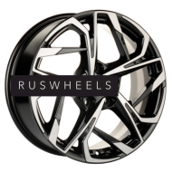 Диски Khomen Wheels 7x17/5x112 ET49 D66,6 KHW1716 (Audi A4) Black-FP Диски Khomen Wheels 7x17/5x112 ET49 D66,6 KHW1716 (Audi A4) Black-FP