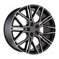 Диски Khomen Wheels 9.5\R21 5*112 ET36 d66.6 Black matt-FP Диски Khomen Wheels 9.5\R21 5*112 ET36 d66.6 Black matt-FP