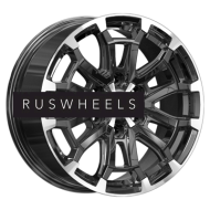 Диски СКАД 8x18/6x139,7 ET25 D106,1 Авилис (КЛ374) Алмаз