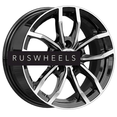 Диски КИК 6,5x15/5x100 ET38 D57,1 Фрост (КС1048) Алмаз черный