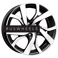 Диски КИК 6,5x16/5x114,3 ET40 D66,1 Палермо-оригинал (КС607) Алмаз черный Диски КИК 6,5x16/5x114,3 ET40 D66,1 Палермо-оригинал (КС607) Алмаз черный