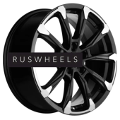 Диски Khomen Wheels 7,5x18/5x108 ET40 D54,1 KHW1808 (Jac/Москвич 3) Black-FP