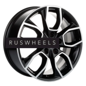 Диски Khomen Wheels 7x17/5x110 ET46 D63,3 KHW1713 (Changan CS35 Plus) Black-FP Диски Khomen Wheels 7x17/5x110 ET46 D63,3 KHW1713 (Changan CS35 Plus) Black-FP