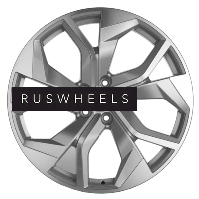 Диски Khomen Wheels 8,5x20/5x112 ET20 D66,5 KHW2006 (Q8) Brilliant Silver