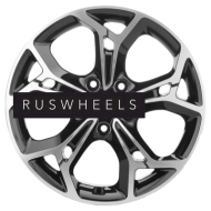 Диски Khomen Wheels 7x17/5x112 ET40 D57,1 KHW1702 (Kodiaq/Tiguan) Black-FP Диски Khomen Wheels 7x17/5x112 ET40 D57,1 KHW1702 (Kodiaq/Tiguan) Black-FP