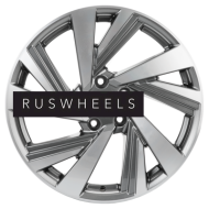 Диски Khomen Wheels 7,5x18/5x114,3 ET45 D66,1 KHW1801 (Teana/X-trail) Gray-FP Диски Khomen Wheels 7,5x18/5x114,3 ET45 D66,1 KHW1801 (Teana/X-trail) Gray-FP