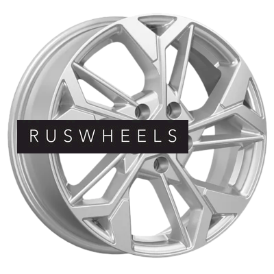 Диски КИК 6,5x17/5x114,3 ET45 D67,1 КС1062 Сильвер