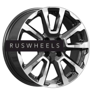 Диски КИК 6,5x16/4x100 ET45 D60,1 КС1026 Алмаз черный